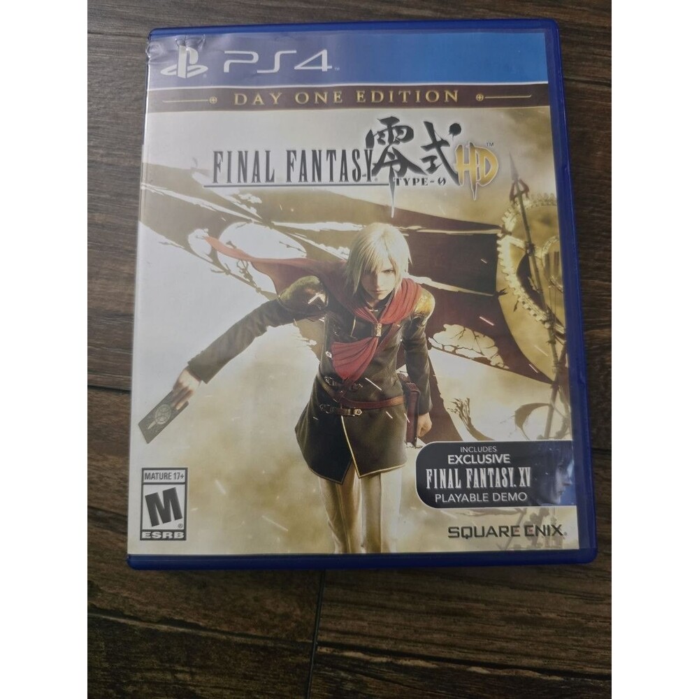 Final Fantasy Type-0 HD Day One Edition PS4 Disc & Case Square Enix
